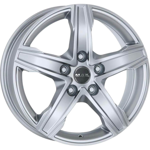 16'' 5x130 MAK King 5 Silver ET55 6.5J
