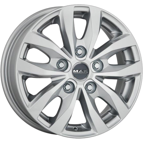 16'' 5x130 MAK Load 5 Silver ET50 6.5J