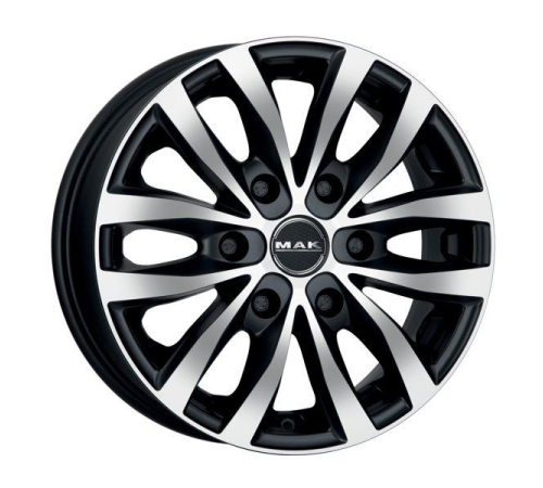 16'' 6x130 MAK Load 6 Ice Black ET62 6.5J