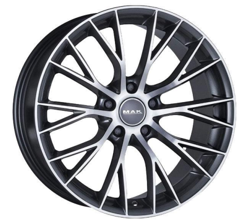 18'' 5x120 MAK Munchen Gun Met-Mirror Face ET20 8J