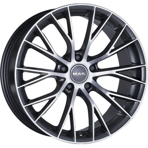 18'' 5x120 MAK Munchen Gun Met-Mirror Face ET30 8J