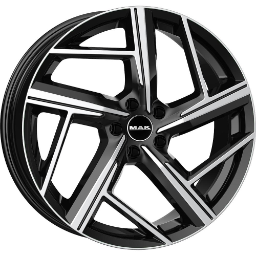 21'' 5x112 MAK Qvattro Black Mirror ET20 9.5J