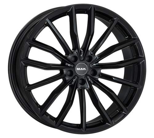21'' 5x120 MAK Rapp Gloss Black ET40 10J