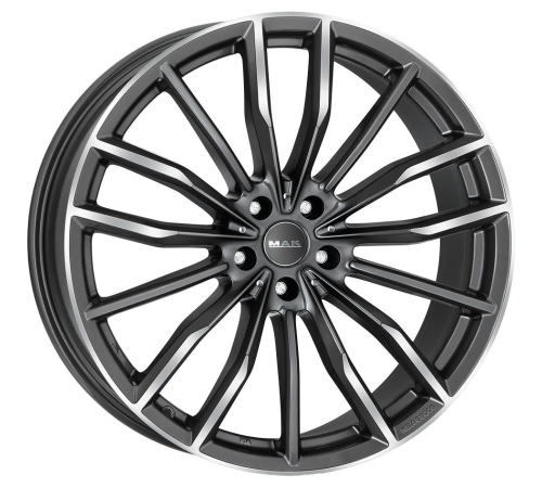 20'' 5x112 MAK Rapp Gun Met-Mirror Face ET35 9J