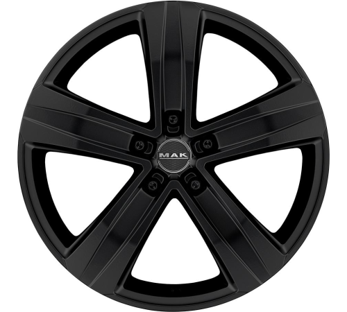 15'' 5x118 MAK Stone 5 Gloss Black ET65 6.5J
