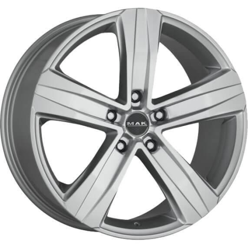 18'' 5x127 MAK Stone 5 Silver ET38 7.5J