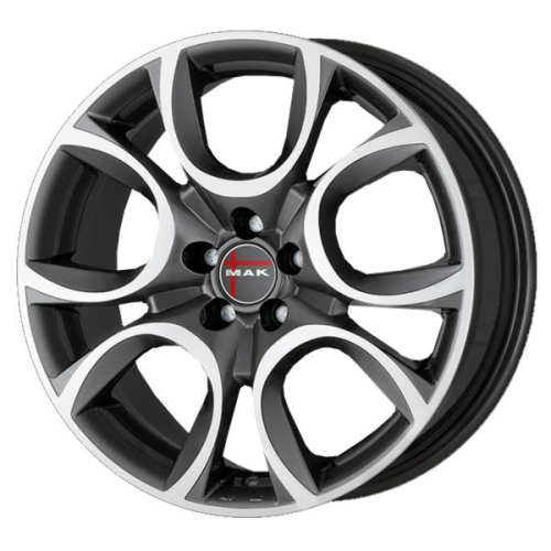 16'' 4x108 MAK Torino W Gun Met-Mirror Face ET32 6.5J