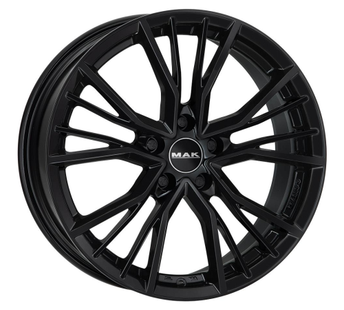 17'' 5x100 MAK Union Gloss Black ET38 7J