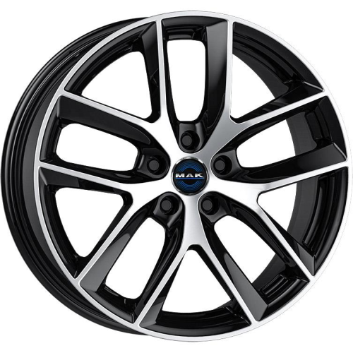 18'' 5x114.3 MAK Voltage Black Mirror ET40 8.5J