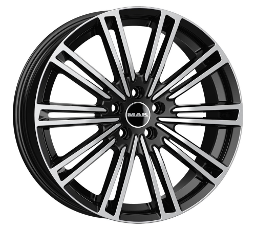 18'' 5x120 MAK York Black Mirror ET41 8J