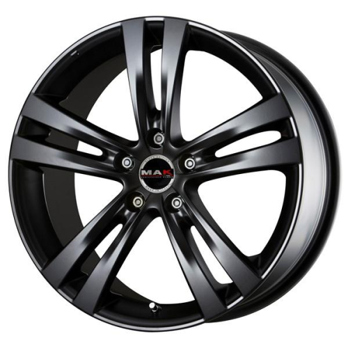 16'' 5x100 MAK Zenith Matt Black ET35 6.5J