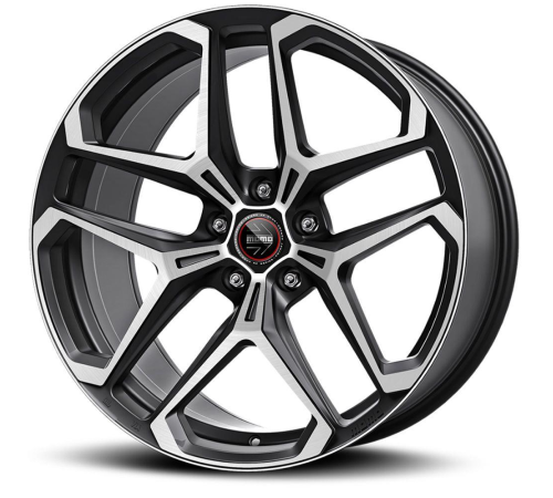 20'' 5x108 Momo RF-04 Matt Black Polished ET43 9J
