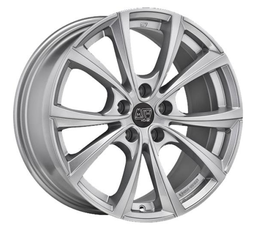 19'' 5x114.3 MSW 27T Full Silver ET45 9.5J