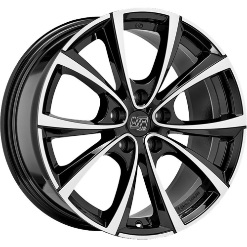 20'' 5x114.3 MSW 27T Gloss Black Full Polished ET45 9.5J