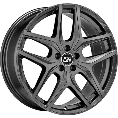 18'' 5x127 MSW 40 Gloss Gun Metal ET40 8J