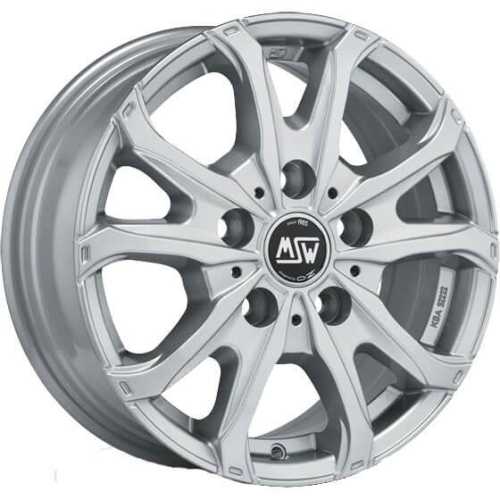 17'' 5x160 MSW 48 Van Full Silver ET55 7J