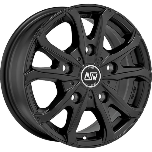 16'' 5x108 MSW 48 Van Matt Black ET46 7J