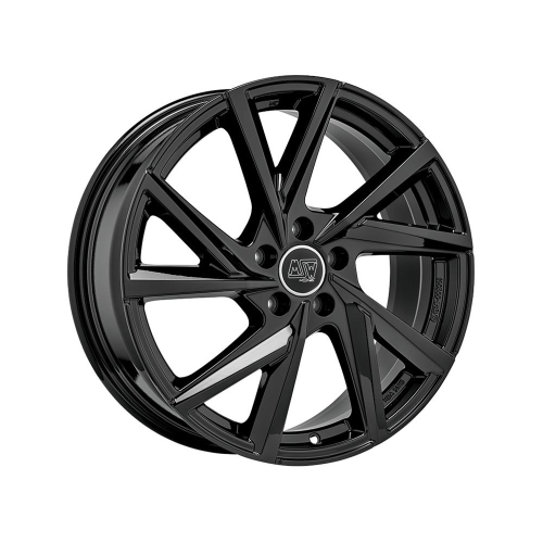 16'' 5x100 MSW 80-5 Gloss Black ET40 6.5J