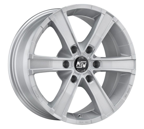 18'' 6x114.3 MSW Sahara 6 Full Silver ET35 8J