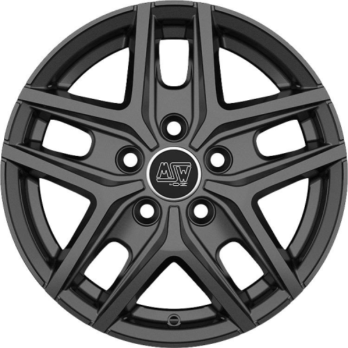 16'' 5x160 MSW 40 Van Gloss Dark Grey ET55 6.5J