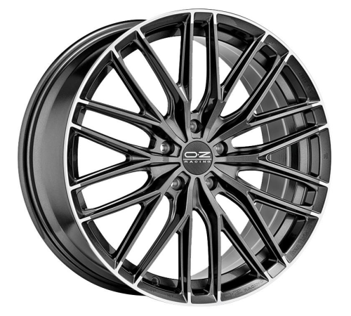 20'' 5x112 OZ Racing Gran Turismo HLT Star Graphite Diamond Lip ET40 8.5J