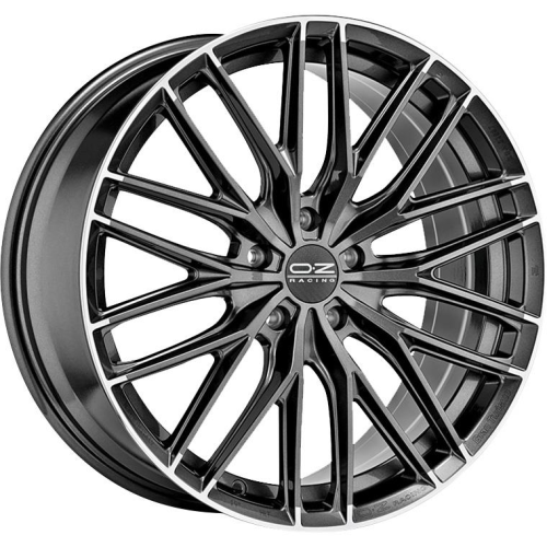 20'' 5x112 OZ Racing Gran Turismo HLT Star Graphite Diamond Lip ET40 8.5J