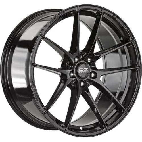 17'' 5x114.3 OZ Racing Leggera HLT Gloss Black ET45 7.5J
