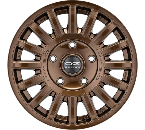 17'' 5x120 OZ Racing Rally Raid Gloss Bronze Black Lettering ET0 8J