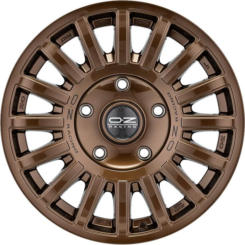 17'' 5x120 OZ Racing Rally Raid Gloss Bronze Black Lettering ET0 8J