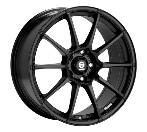 18'' 5x108 Sparco Assetto Gara Matt Black ET45 8J