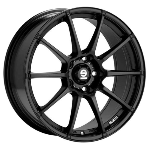 18'' 5x108 Sparco Assetto Gara Matt Black ET45 8J