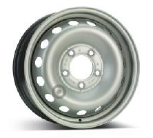 16'' 5x130 KFZ 9133 Silver ET66 6.5J