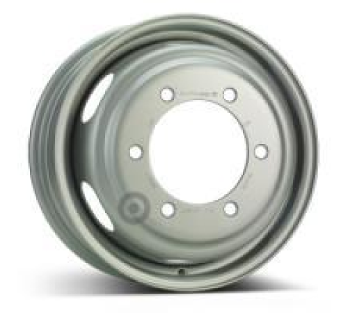 16'' 6x205 KFZ 9471 Silver ET123 6J