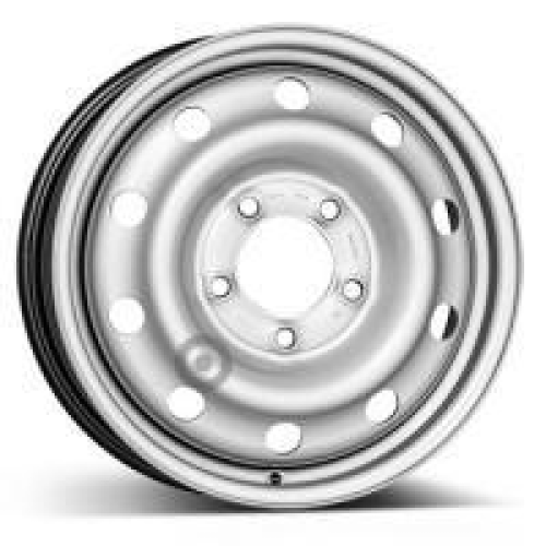 16'' 5x130 KFZ 9495 Silver ET66 6J
