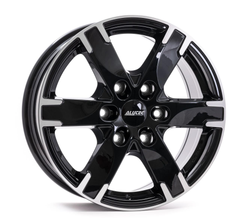 17'' 6x130 Alutec Titan diamond-black frontpolished ET55 7.5J