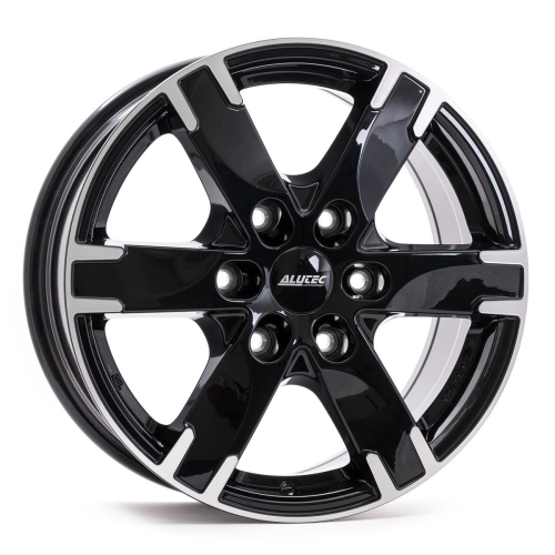 18'' 6x130 Alutec Titan diamond-black frontpolished ET53 8J
