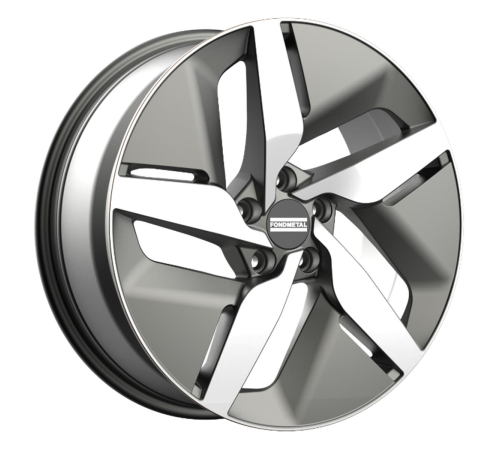 20'' 5x114.3 Fondmetal e-Joule Glossy Titanium Machined ET45 9.5J