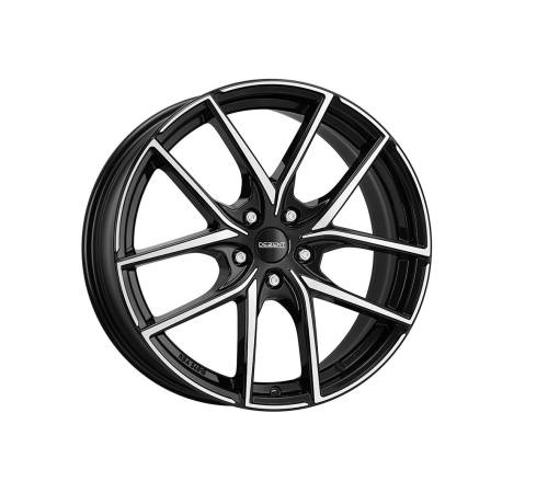 17'' 5x108 Dezent TO dark Black/polished ET47 7J