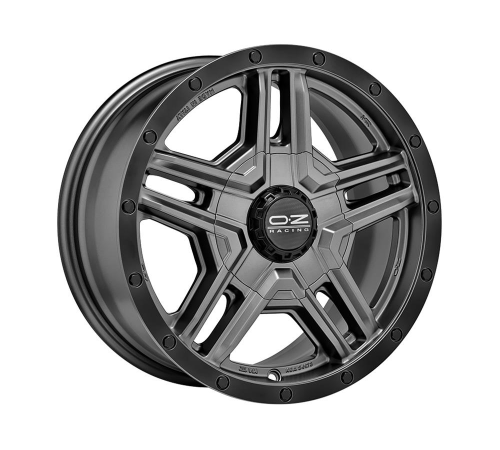 17'' 5x127 OZ Racing Rally Adventure Matt Graphite / Black Lip ET37 8J