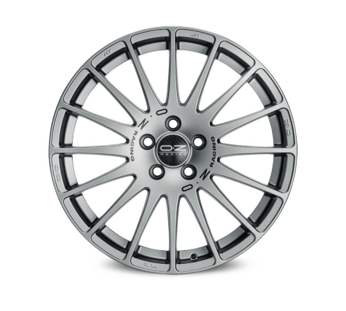 16'' 5x100 OZ Racing Superturismo GT Grigio Corsa Black Lettering ET35 7J