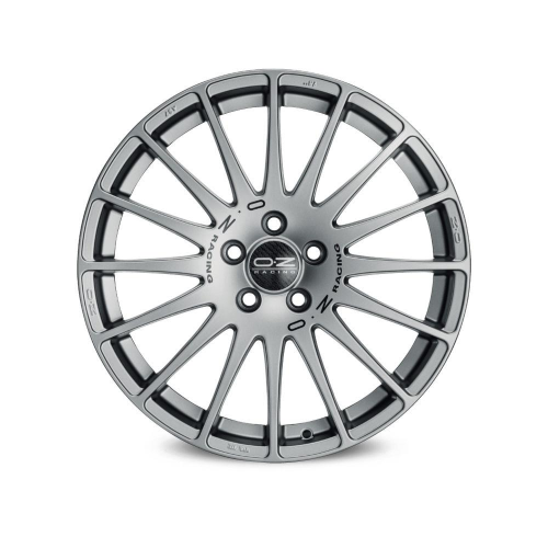 17'' 5x112 OZ Racing Superturismo GT Grigio Corsa Black Lettering ET50 7.5J