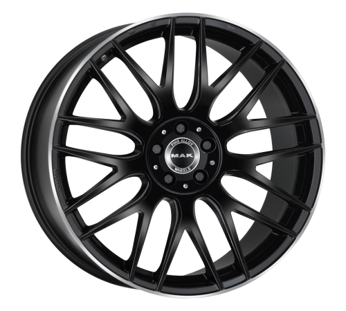 21'' 5x112 MAK Arrow-D Gloss Black Mirror Ring ET38 11J