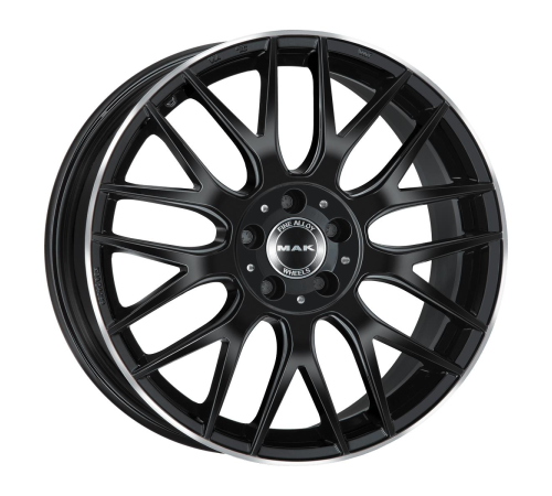 17'' 5x112 MAK Arrow Gloss Black Mirror Ring ET36 7.5J