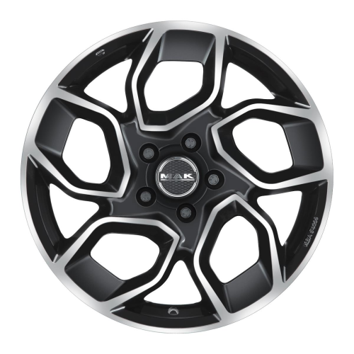 16'' 5x108 MAK Express Black Mirror ET46 6.5J