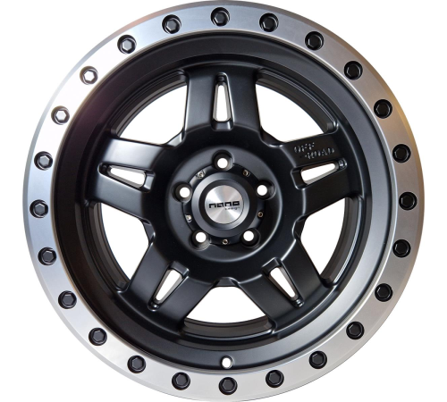 17'' 5x120 Nano 5942 Matt Black polished ET0 8.5J