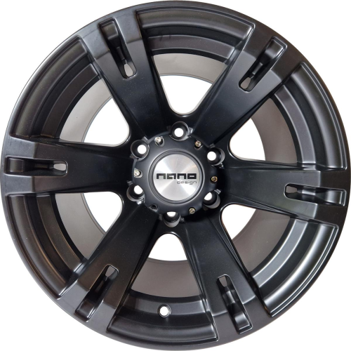 15'' 6x139.7 Nano BK311 Full Matt Black ET-44 10J