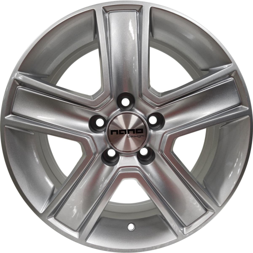 16'' 5x130 Nano BK473 Silver ET55 6.5J