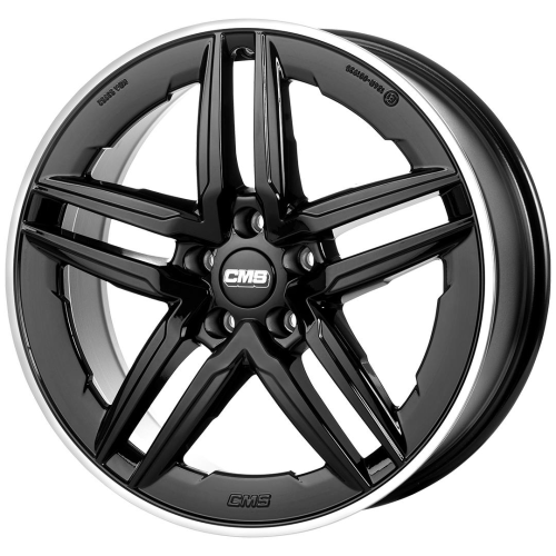 19'' 5x114.3 CMS C29-AERO Diamond Rim Black Gloss ET35 8.5J