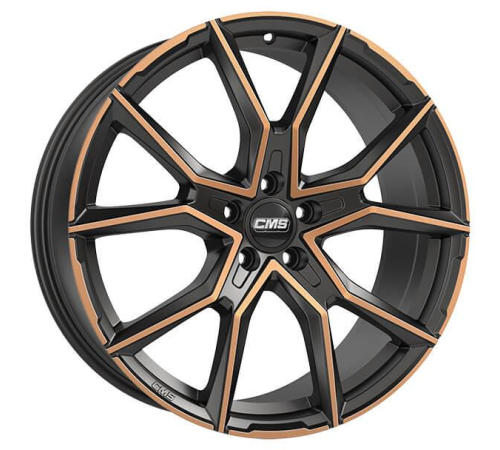 18'' 5x108 CMS C33 Diamond Black Copper ET48 8J