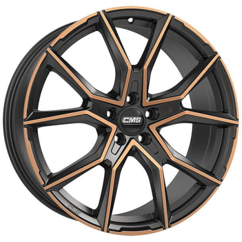 18'' 5x108 CMS C33 Diamond Black Copper ET48 8J